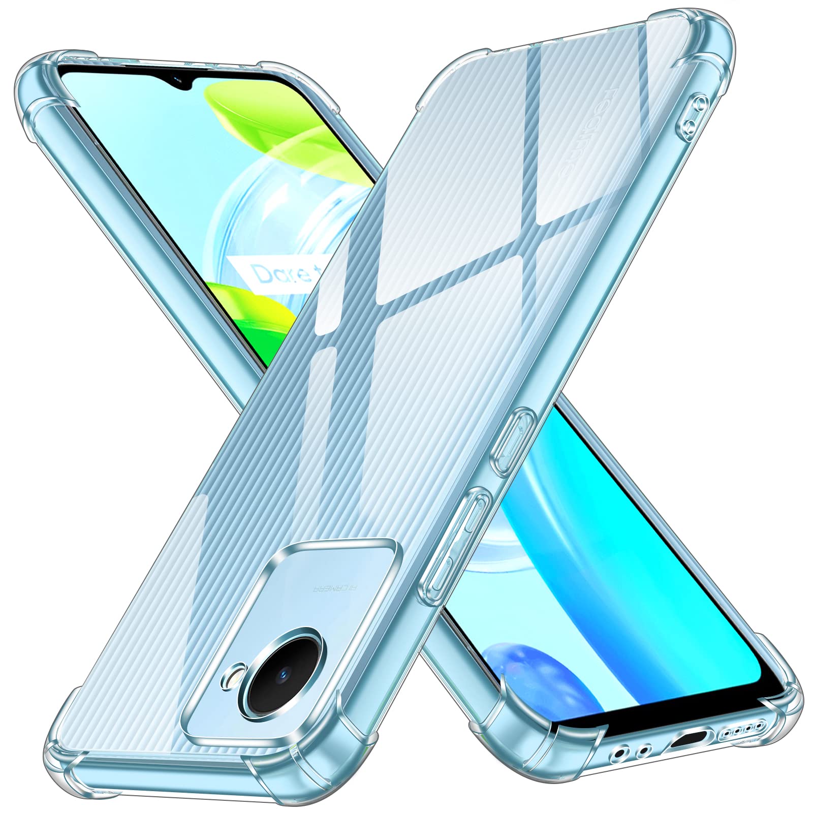 Cover IVoler Trasparente Per Realme 8s 5G / 8 5G / Narzo 30 5G – Custodia Morbida Antiurto Sottile - 4