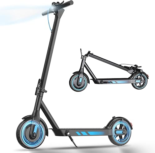 Miniatura 7 de Electric Scooter Adults, 500600W Motor, 28 MPH Top Speed,10" Vacuum Big Tires, Foldable E-Scooter with App Control & Disc Braking System for Smart
