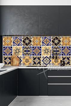 MSticker-Mutfak Tezgah  Arkas  Folyo Kaplama laminasyonlu Mutfak Banyo Dolap Duvar Cam Kaplama 38