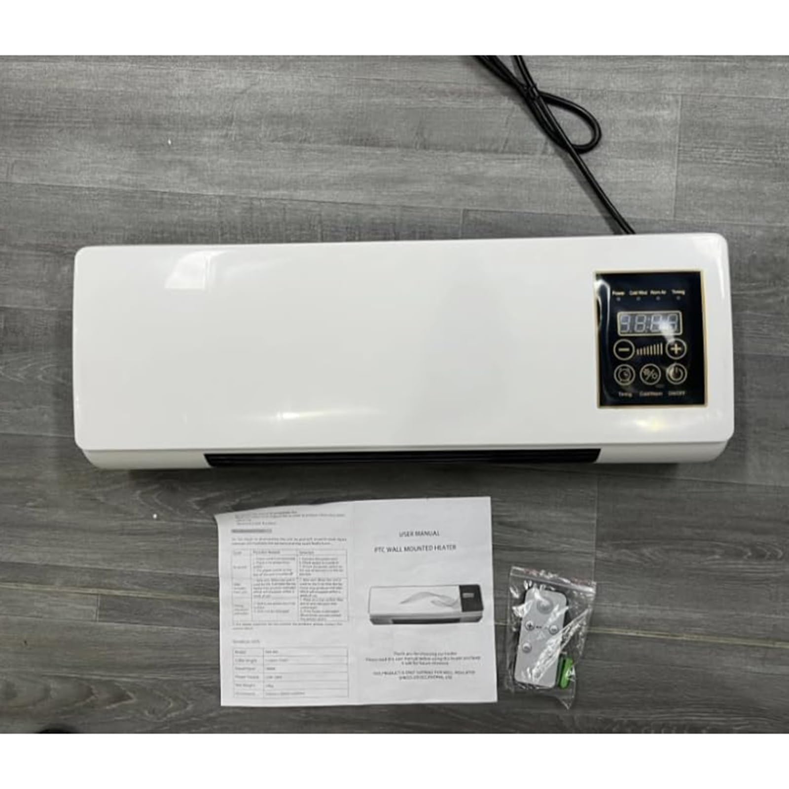 Tragbare Klimaanlage Split Max 2-in-1, leise, Heizung, kanallose Wandmontage für Schlafzimmer