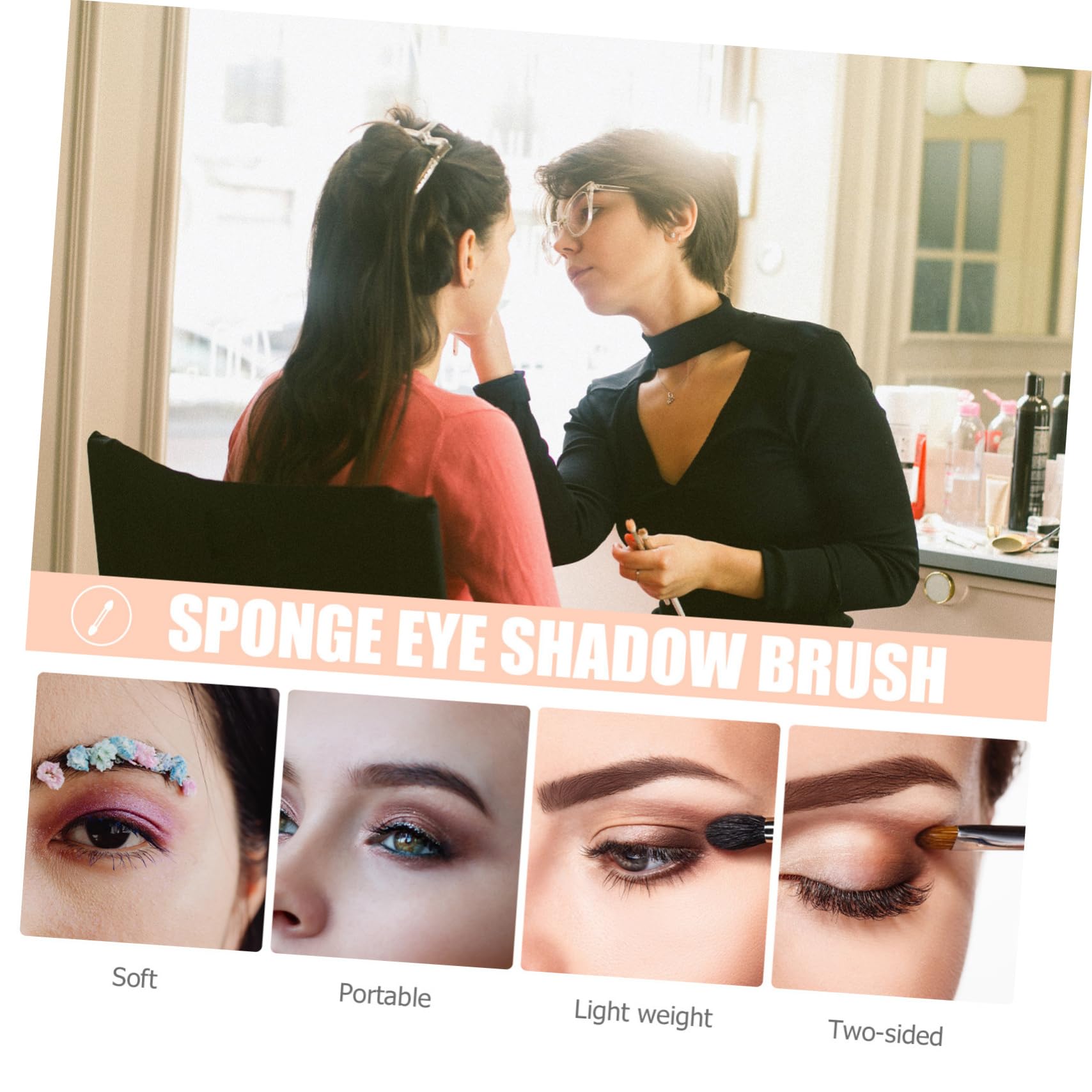 FRCOLOR 50pezzi Per Ombretto Per Cosmetici Per Per Ombretto Sopracciglia Per e