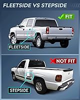 Vista 2 de Nilight Conjunto de luz trasera compatible con Chevy Silverado 1999 2000 2001 2002 2003 2004 2005 2006 2007 Chevy Silverado 1500 2500 3500 99-02 GMC