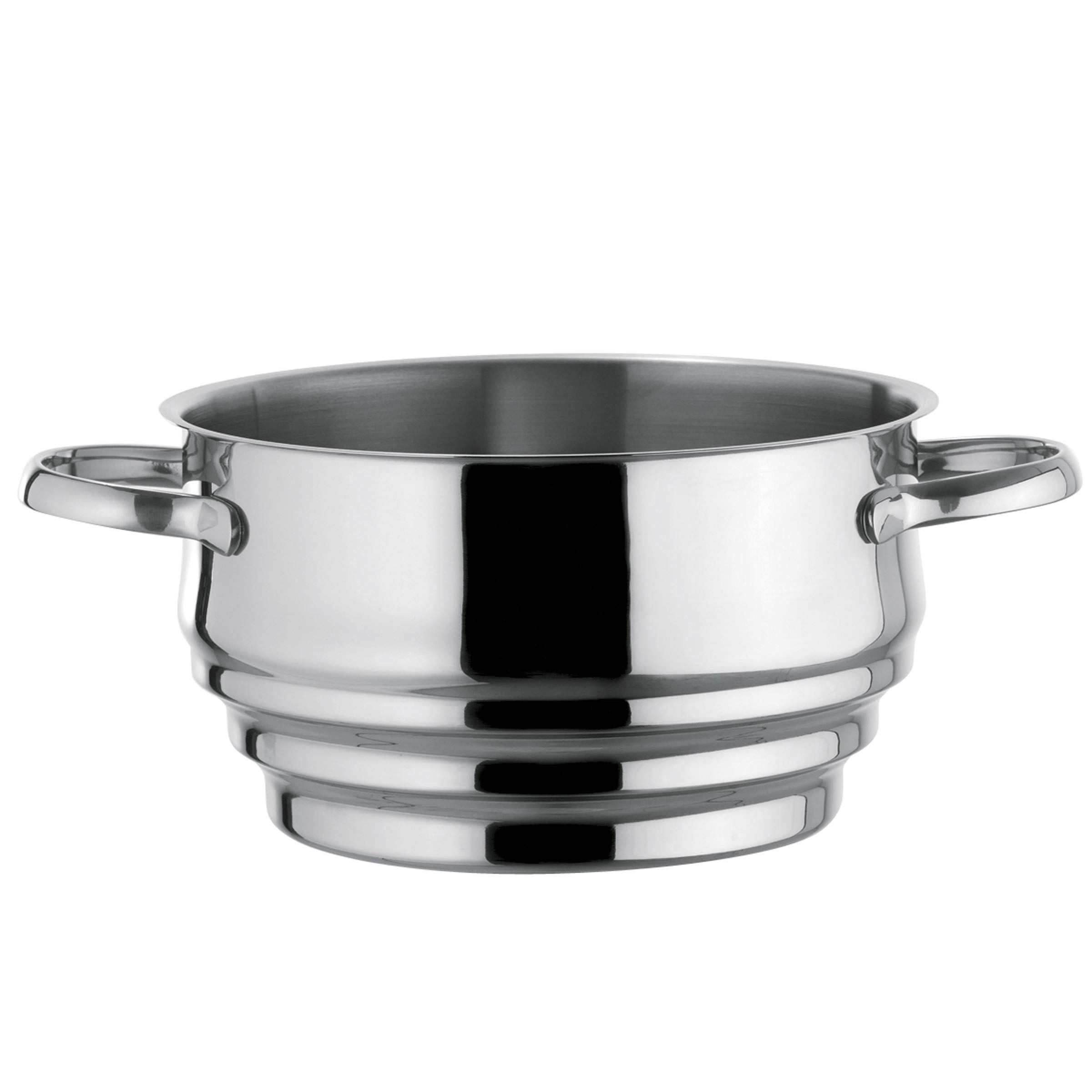 Cuisinox Elysée, cuit-vapeur universel tout inox, compatible 20/22/24 cm, finition miroir