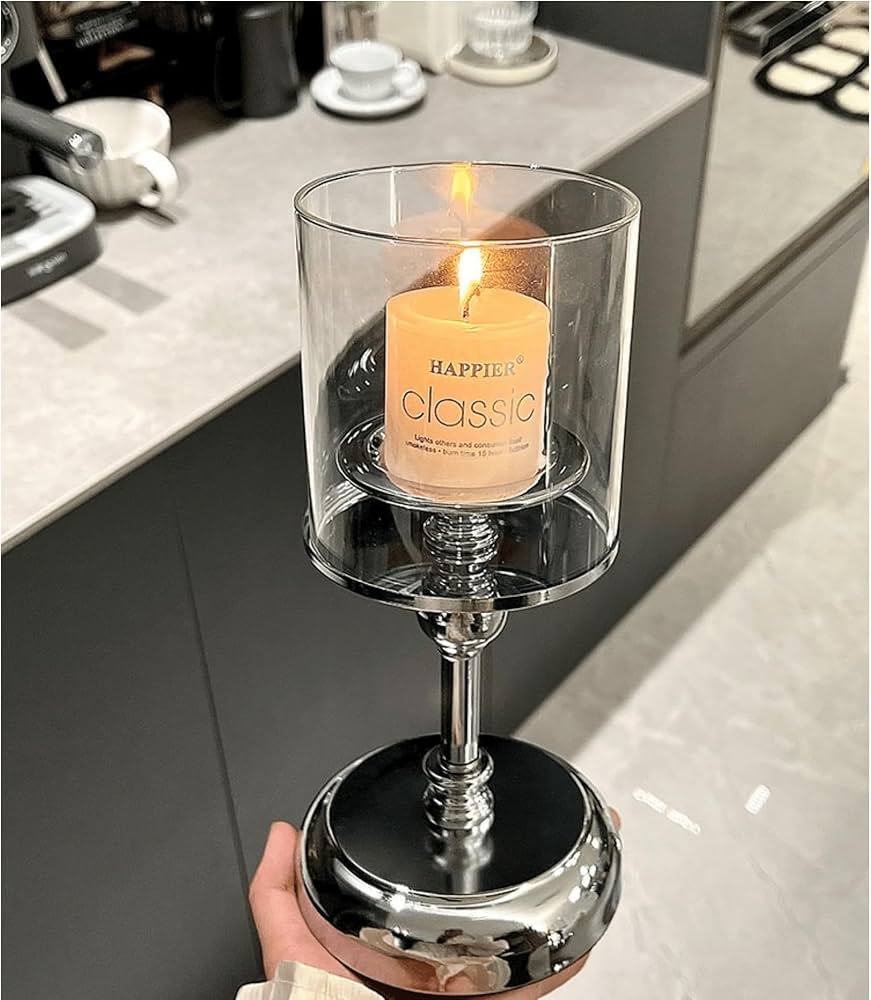 Amazon.co.jp: KIRORAN キャンドルスタンド アンティーク調 キャンドル