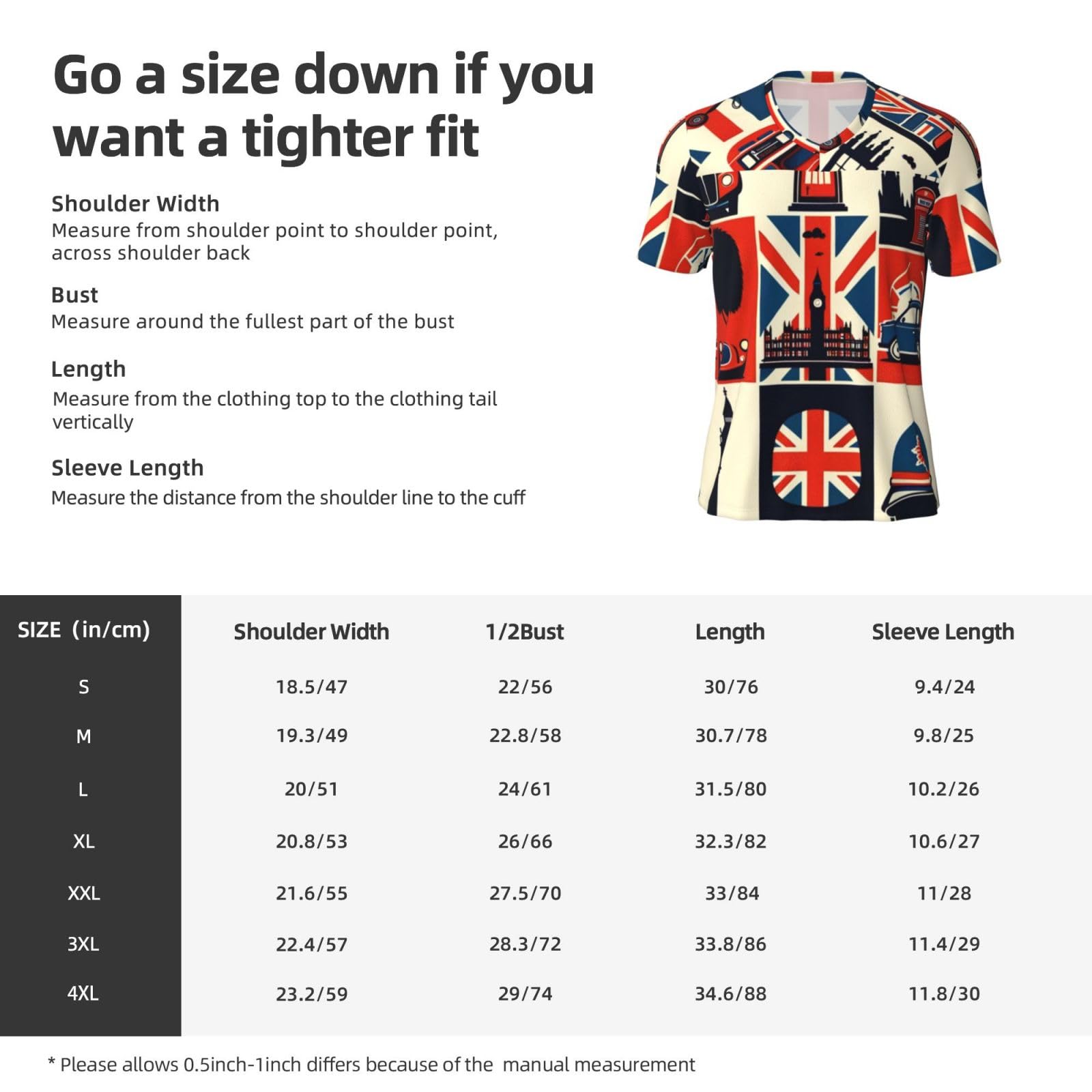 Stylish Athletic Sports Jersey London-British-Symbols Men's Rugby Jersey X-Large Black