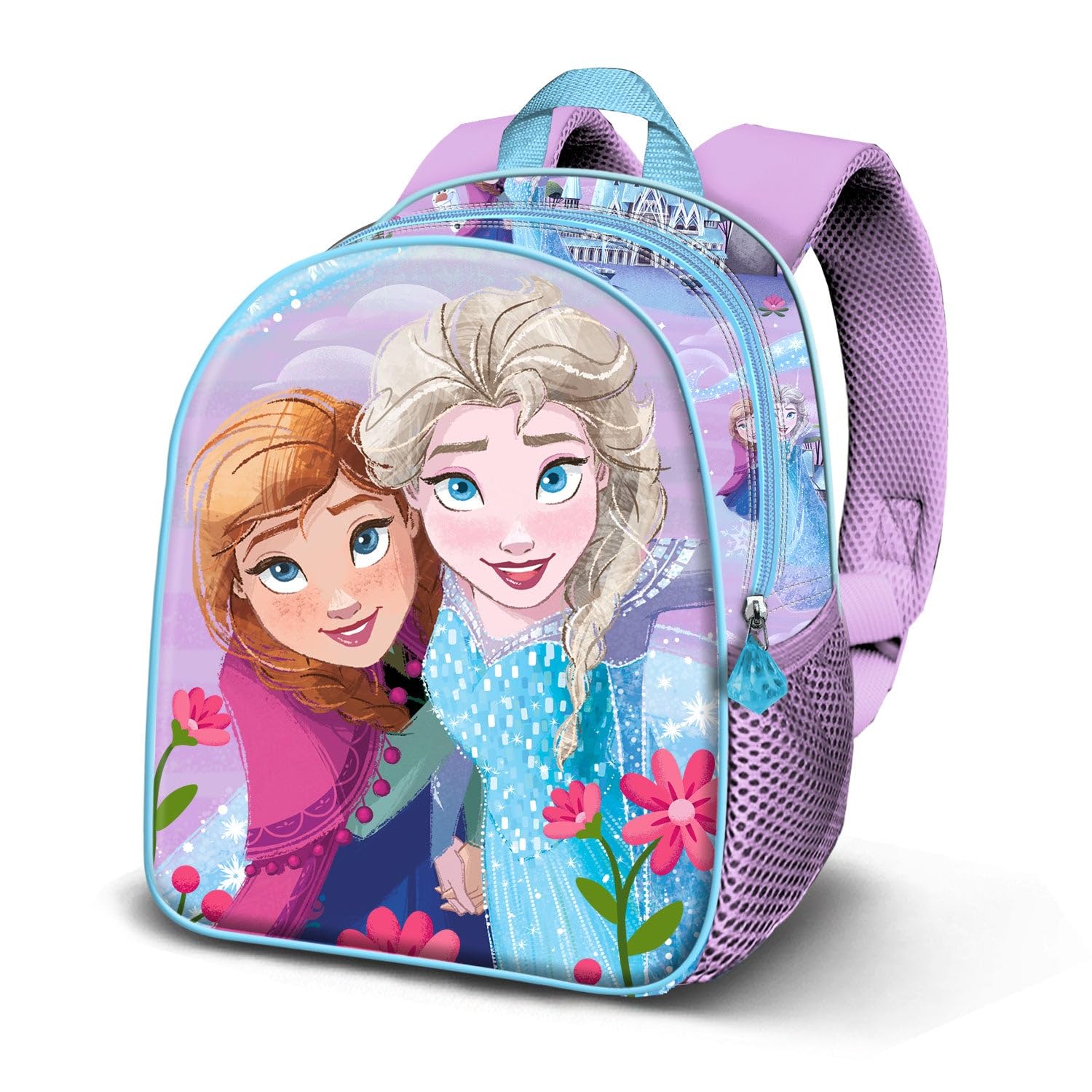 Disney Frozen 2 Breeze-Elite 3D Backpack, Multicolour, 25 x 30 cm, Capacity 7 L