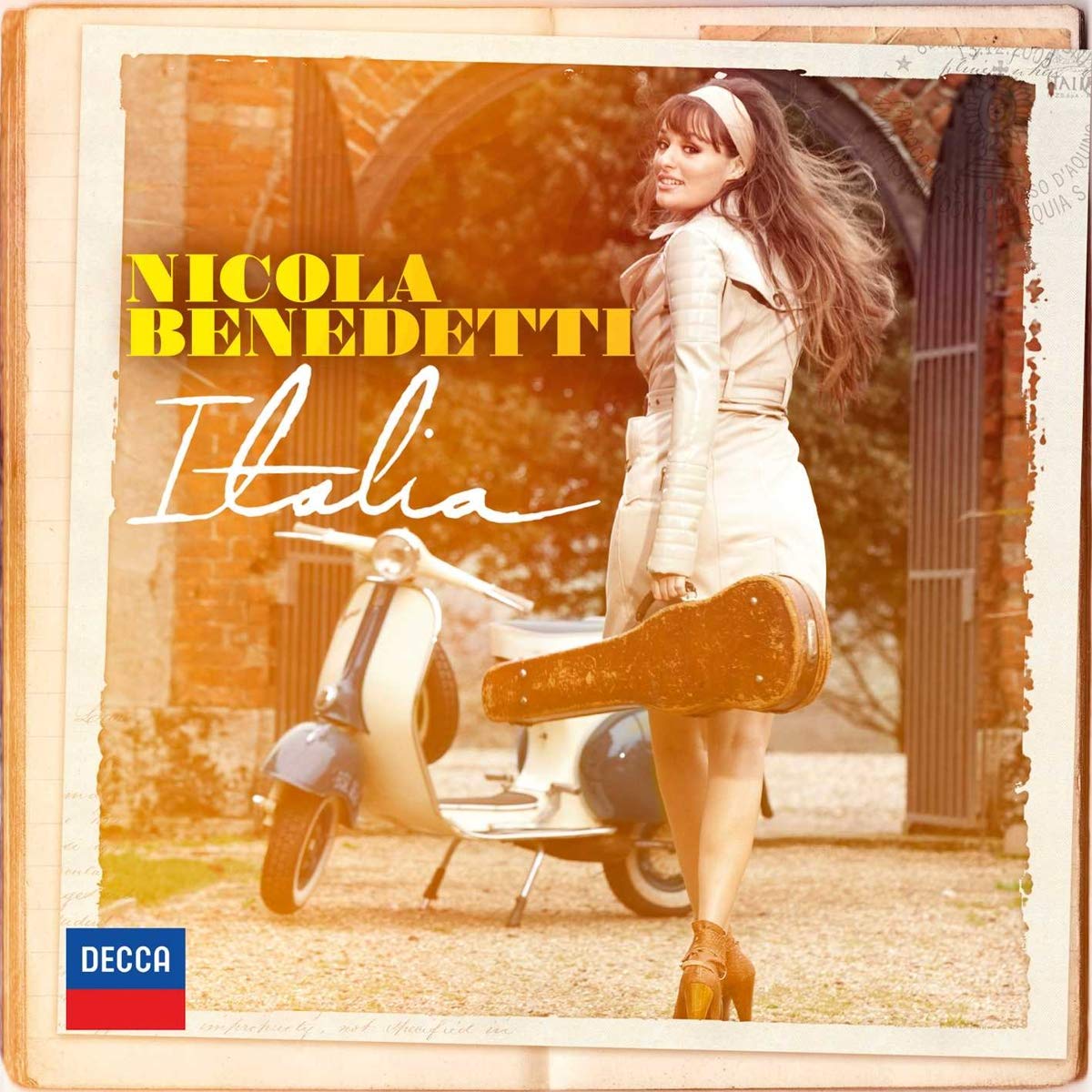 Italia: Works By Vivaldi & Tartini [Audio CD] Benedetti, Nicola; Antonio Lucio Vivaldi and Francesco Maria Veracini