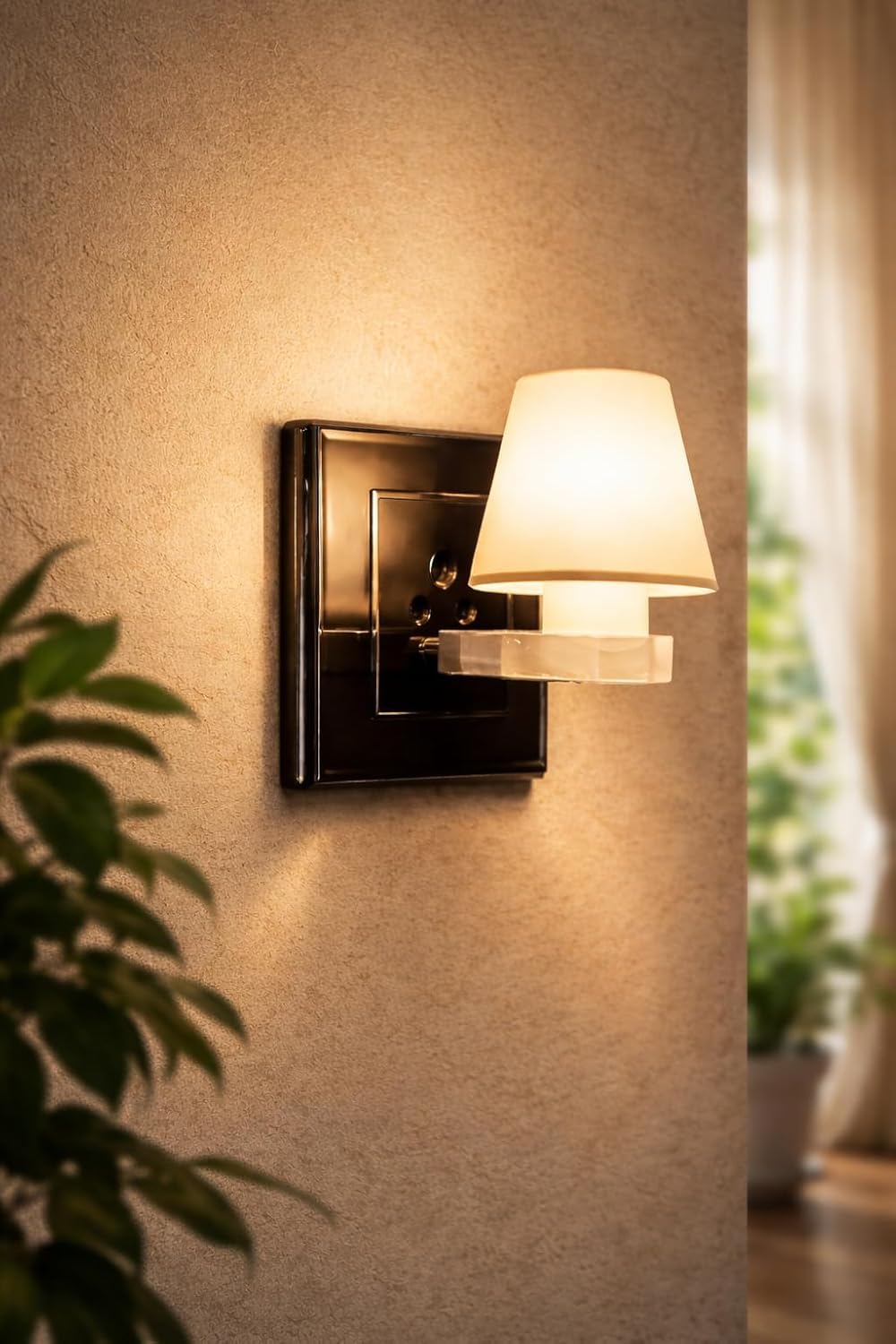LED Night Lamp, 0.5W, Warm Yellow Glow, 2-Pin Plug and Play Direct Socket Light for Bedroom, Living Room, Hallway, Kids Room, Pack of 1-image-49