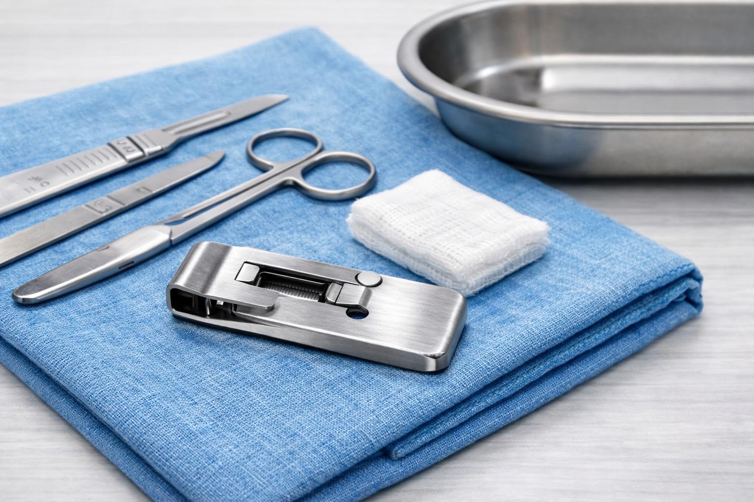 Skalpell-Klingen-Entferner aus Edelstahl – Blade Remover Tool für sichere Entfernung von Einmalklingen (Nr. 3 & Nr. 4) – rostfrei, wiederverwendbar, hygienisch für Praxis, Klinik & Labor