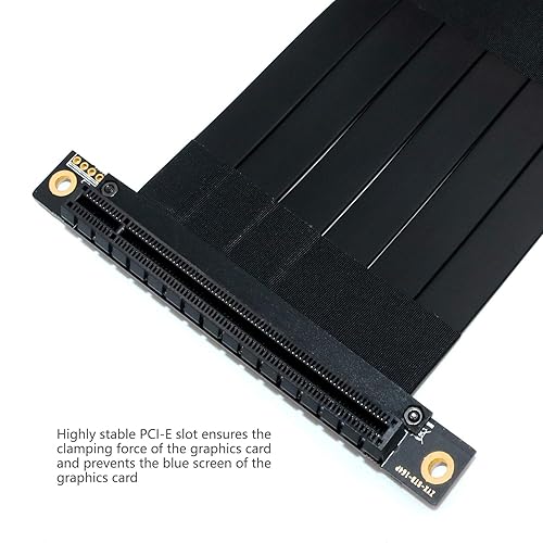 Miniatura 8 de PCI-E Cable de extensión pci Cable de extensión 16x pcie Riser (pcie Extender 90 grados 7.9 in)pcie Riser Cable