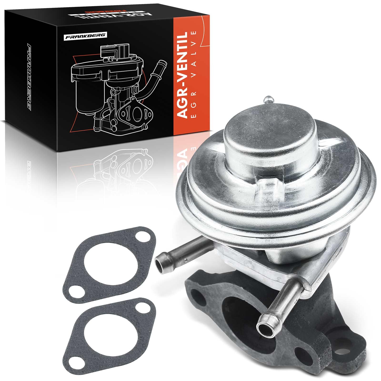 Frankberg Válvula EGR neumática 504150396 | Compatible con: Ducato Van 250, Plataforma/chasis de transporte diario IV, Caja de suero intravenoso diario