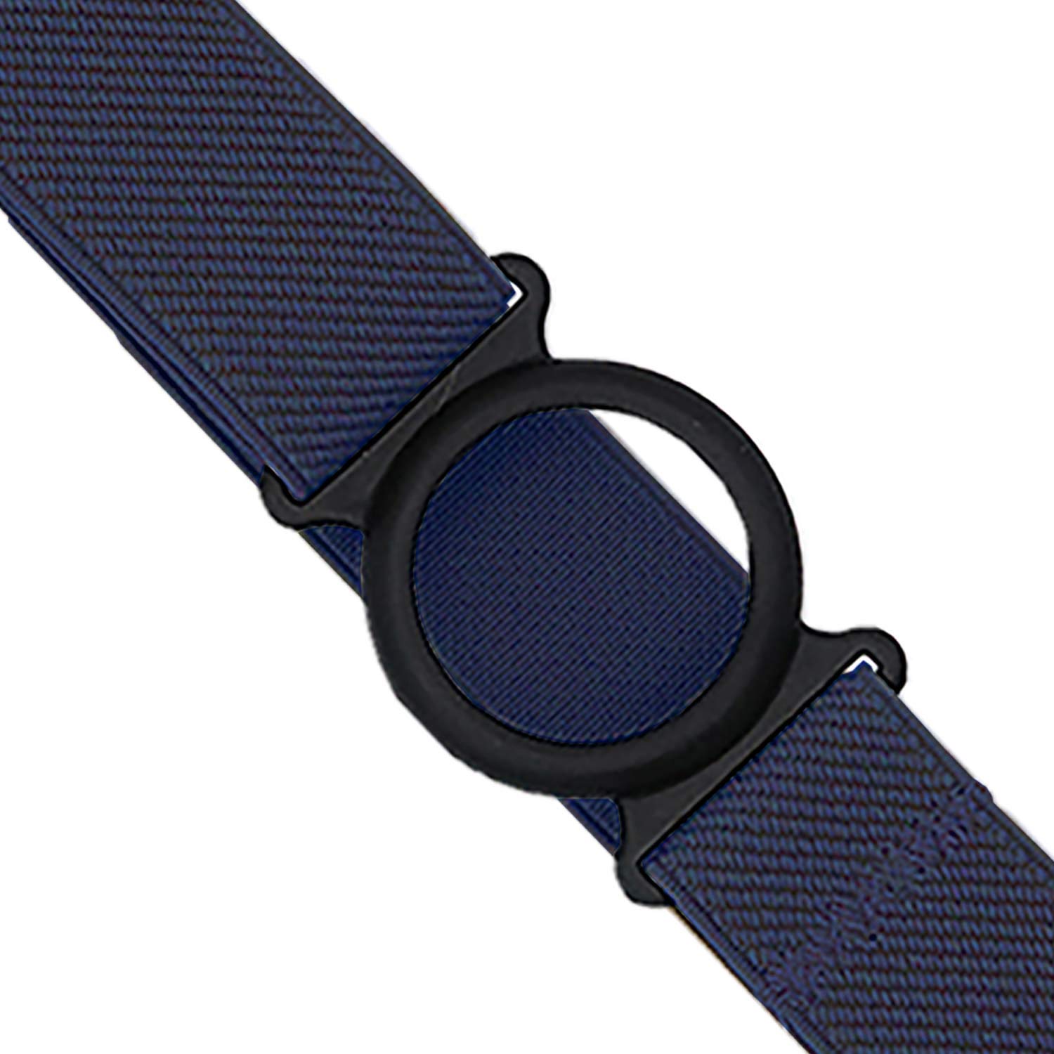 Freestyle Libre banda de fijación – Aro: negro (flexible/sensitivo) | Diasticker® (grande: 35-45 cm, marino)