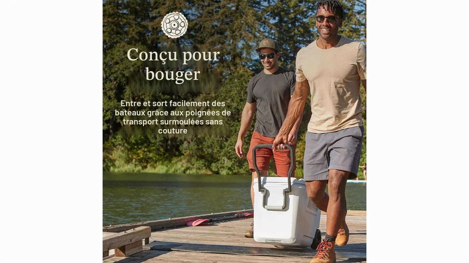 COLEMAN ATL Refroidisseur 100QT WHL 5863 Marine C1