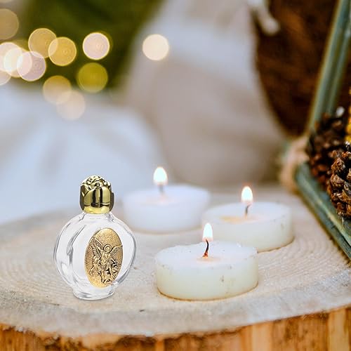 Miniatura 8 de Toddmomy Botella de agua bendita en relieve para niñas, accesorios para la casa de la decoración de la boda, contenedores de agua, botellas vacías,