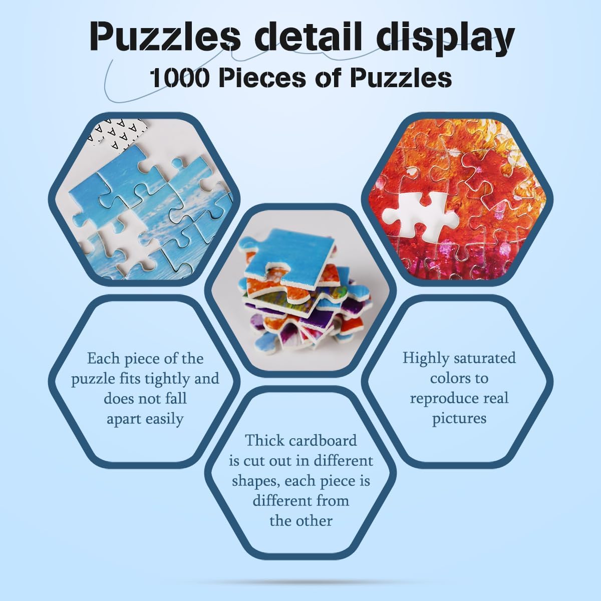 MISITU 1000 Pieces Jigsaw Puzzles for Adults Oil Painting Jigsaw Puzzles 1000-Pieces Puzzles Hard Difficult Challenging Puzzles for Teen Colourful Tree of Houses Puzzle 28 x 20 inch