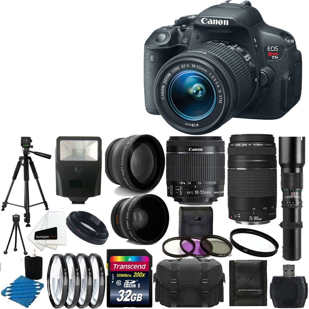 Canon Eos Rebel T5i Digital Camera And 18 55mm Is Desertcart