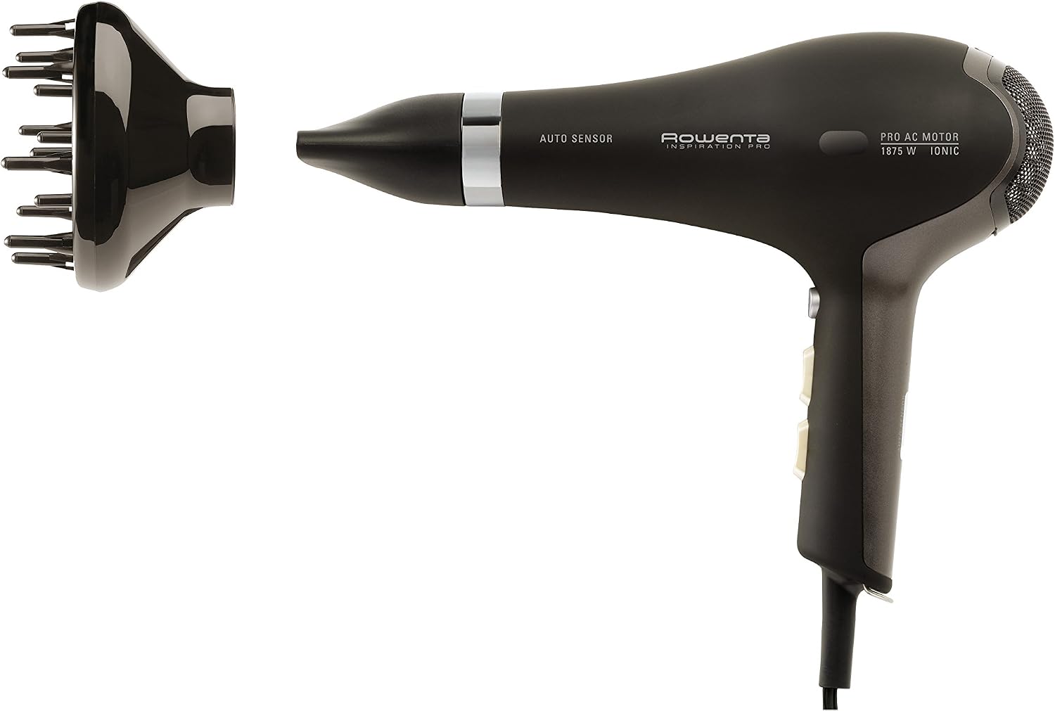 Rowenta CV8528 Inspiration Pro Hair Dryer Tourmaline Ionic Ceramic AC  Motor, Black : Amazon.ca: Beauty \u0026 Personal Care