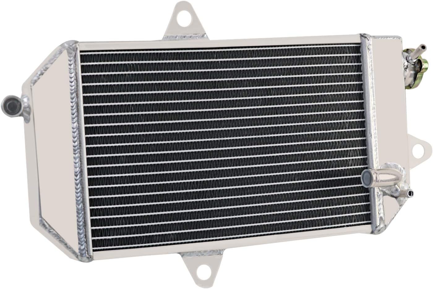 ALLOYWORKS 2 Row 40MM Oversized Aluminum ATV Radiator For 1987-2007 Yamaha Banshee YFZ350 YFZ 350 USA