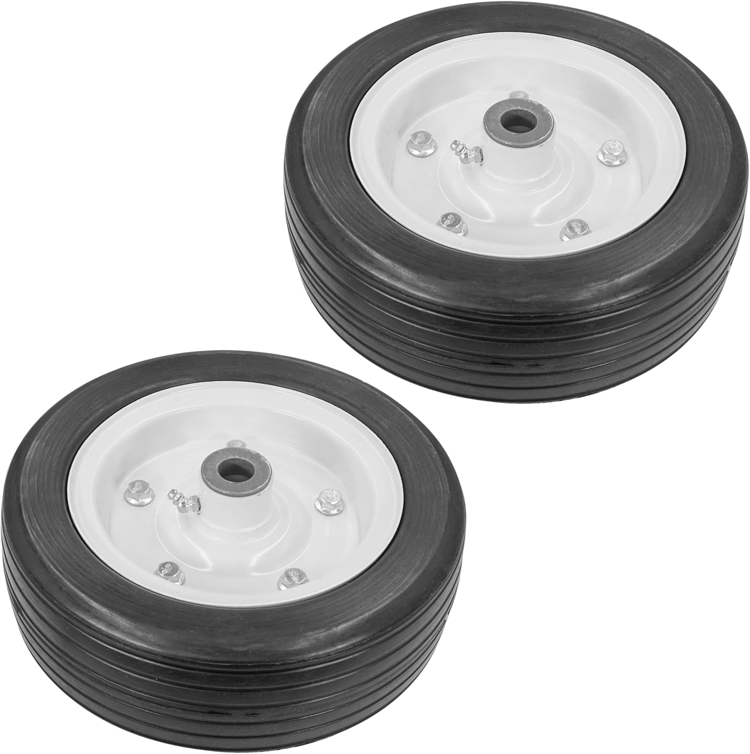 Caltric Caster Wheel Compatible with Land Pride FDR1560 FDR1572 FDR1648 FDR1660 FDR1672 FD2548 FD2560 FD2572 FDR2560 FDR2572 FDR2584 FDR2548 / Qty 2