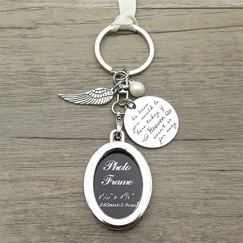 Miniatura 3 de Simdes Dije de ramo conmemorativo nupcial para marco de fotos de memoria de boda y llavero