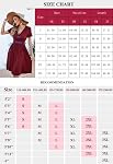 WEACZZY Women's Summer Short Sleeve Casual Dresses V-Neck Floral Party Dress with Pockets
