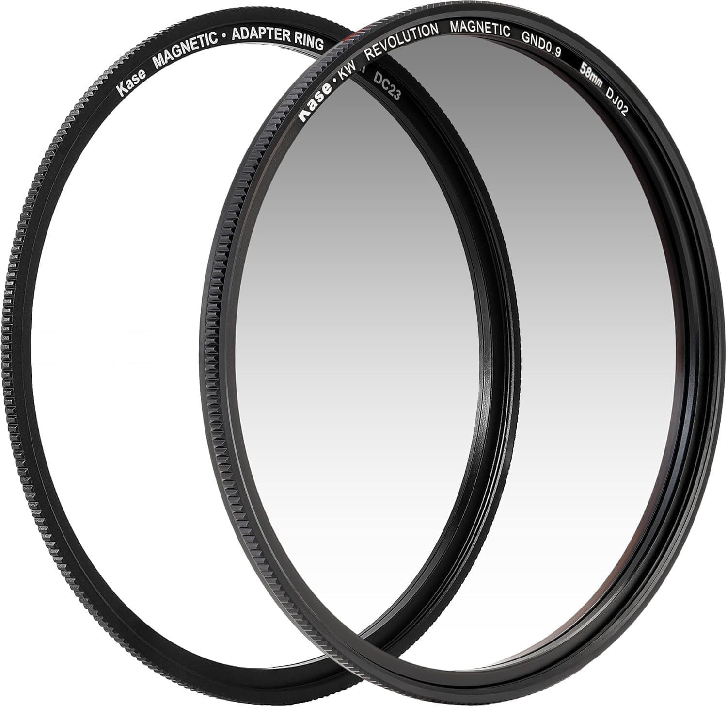 Kase Wolverine Revolution Magnetic Soft Grad ND8 3 Stop Shockproof Tempered Optical Glass Filter & Adapter (58mm)