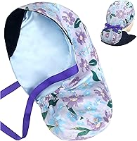 Vista 42 de ABAMERICA Scrub Caps for Women Surgical Caps Nurse Hat Functional Ponytail Holder for Long Hair Single or Satin-Lined