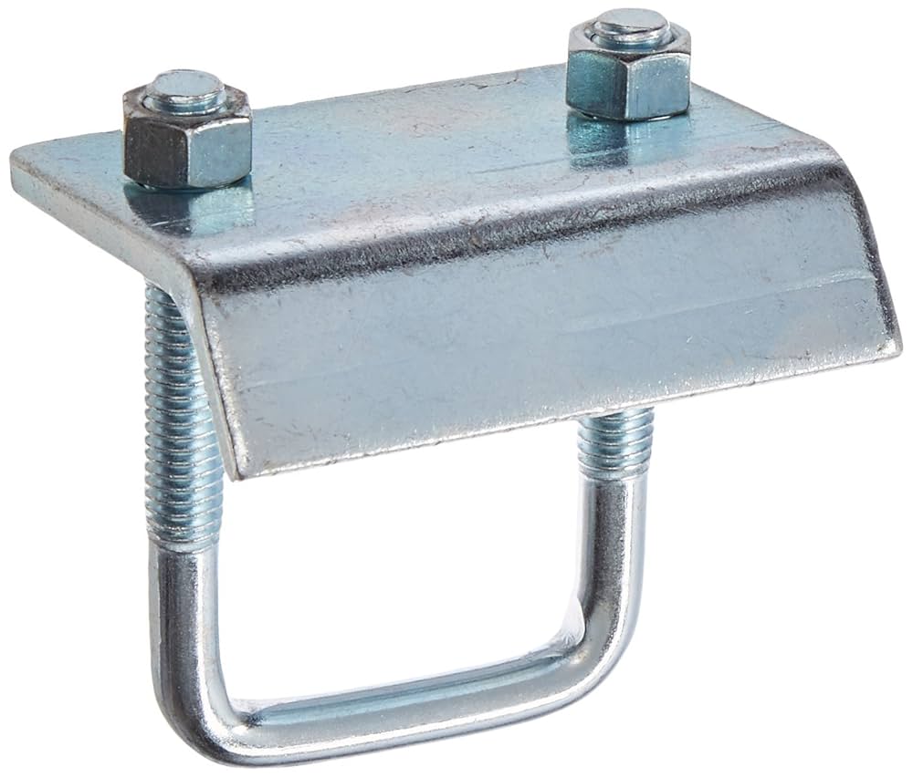 Morris 17462 Strut to Beam Clamp with Square U-Bolt, 13/16