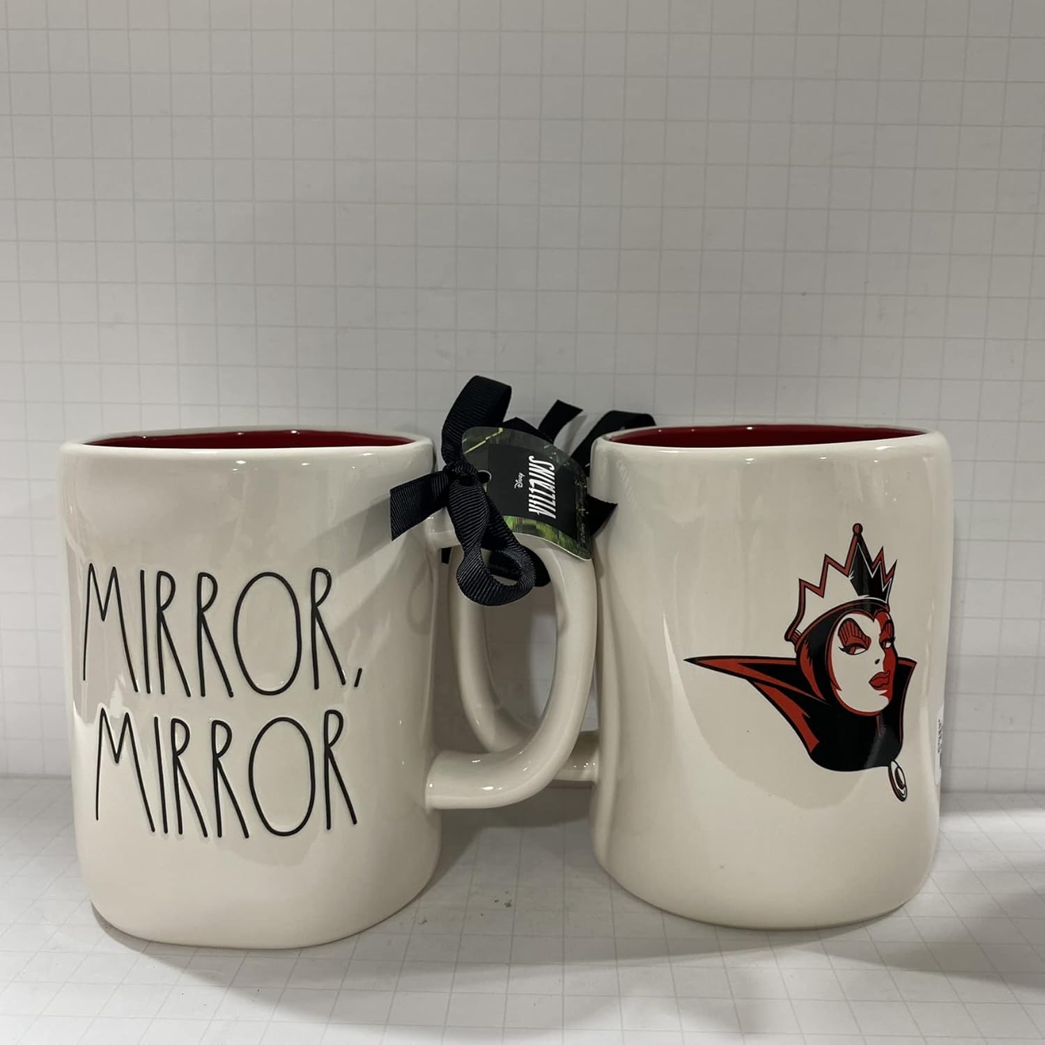 Rae Dunn QUEEN OF HEARTS Mug Ceramic - Double Sided