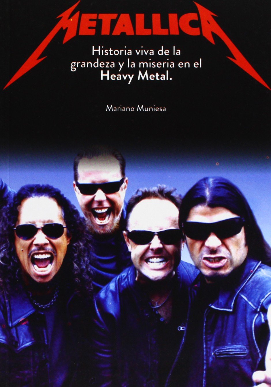 Livre Metallica historia viva du heavy metal : biographie en espagnol
