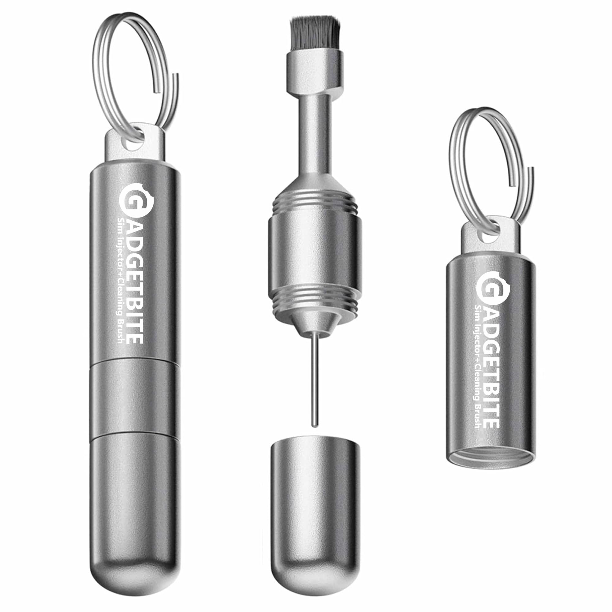 GadgetBite Premium SIM Card Ejector Pin with Mobile Cleaning Kit for Smartphones, Android, iPhone, AirPods, Tablets, Durable Metal, Compact, Travel-Friendly Tech Accessory - Silver-image-8