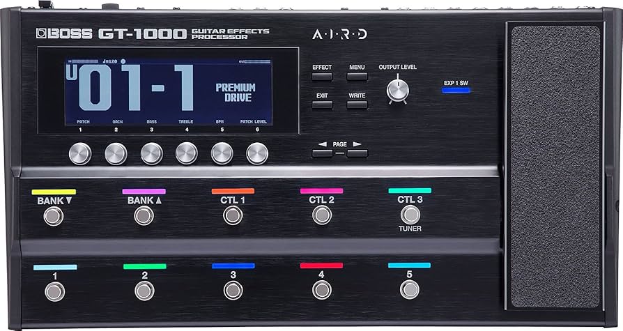 ギター BOSS GT1000 Amazon.com: Boss GT-1000 Guitar Effects Processor Bundle