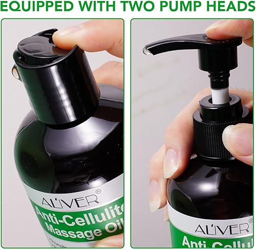 Miniatura 6 de Body Oil Naturals Aceite de masaje anticelulítico, para tensar la piel, aceite de masaje para terapia de masaje, ayuda a reafirmar e hidrata la