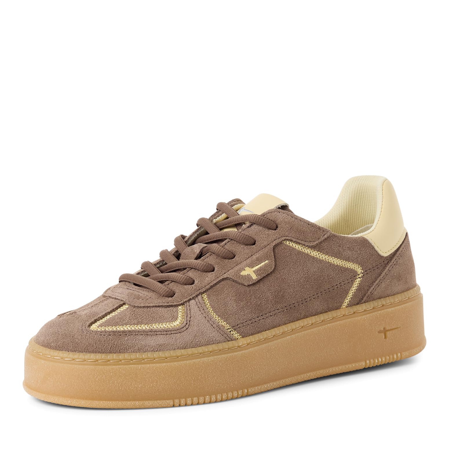 Tamaris Damen Sneaker, Bequeme Freizeitschuhe mit Wechselfußbett und Comfort Lining