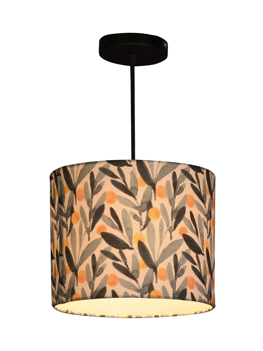Green Girgit Leafy Impressiom Hanging Shade-image-20