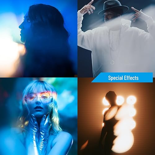 Miniatura 7 de Lente de filtro de dioptría dividida de mano 1/2 de 5.906 in con revestimiento MRC para efecto de luz suave