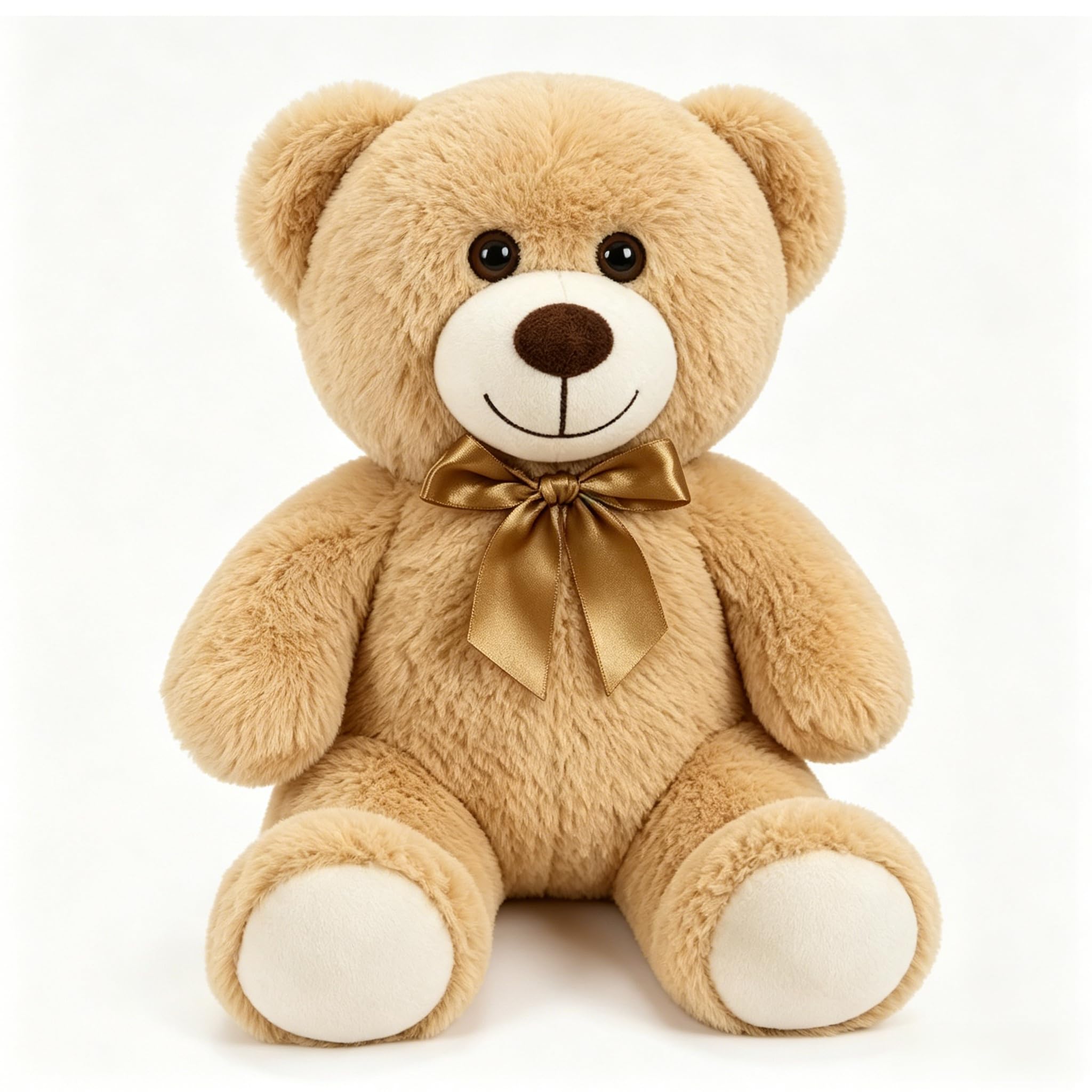 Bodeshis 1 PCS Teddy Bear Medium, 35 cm Soft Plush Teddy Bears, Comforting Companion for Emotional Support, Personalised Teddy Bear for Home Decor and Gifting