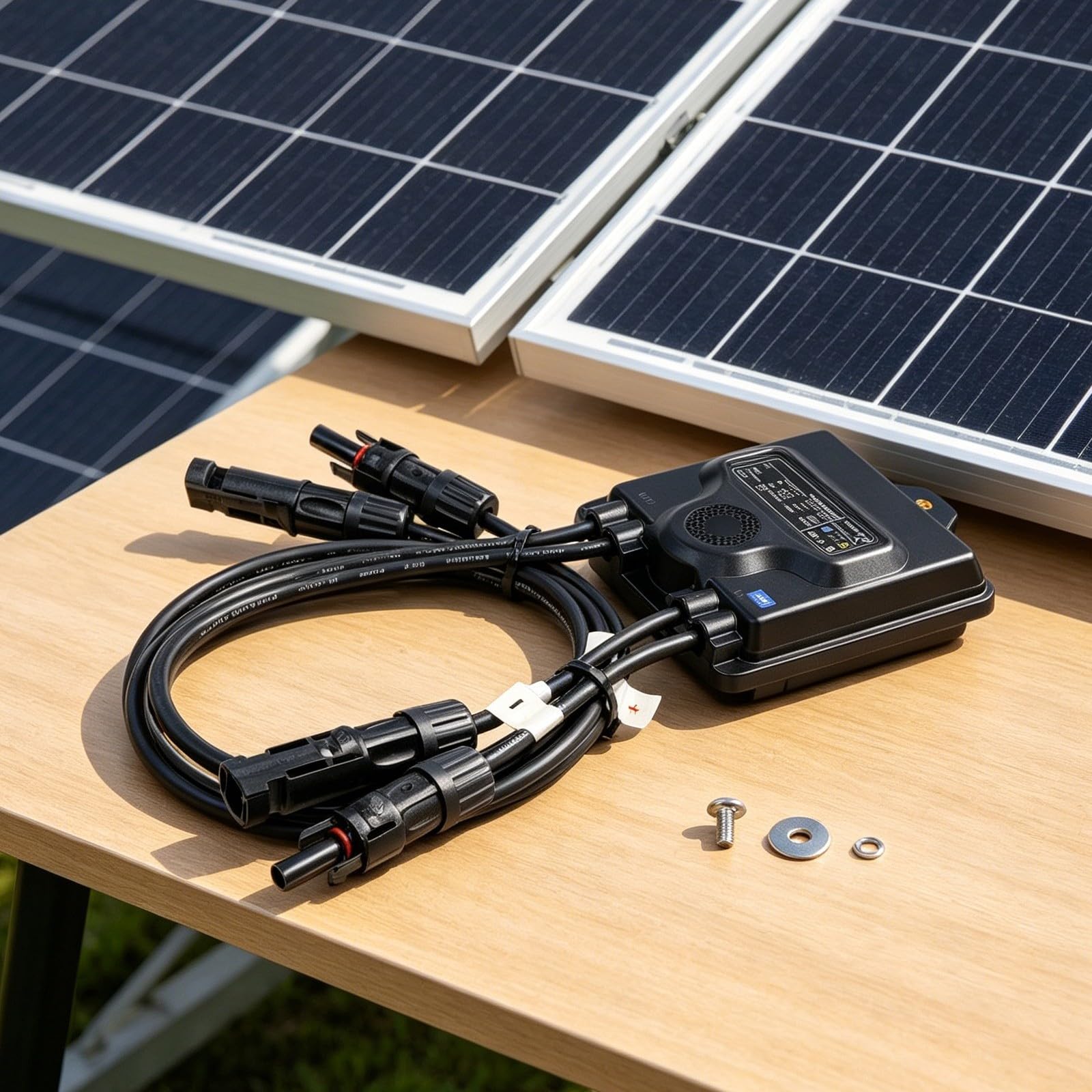 für Solar Panel Optimierer 650W, Photovoltaik-Optimizer mit MPPT Technologie für erhöhte Energieausbeute und System-Sicherheit