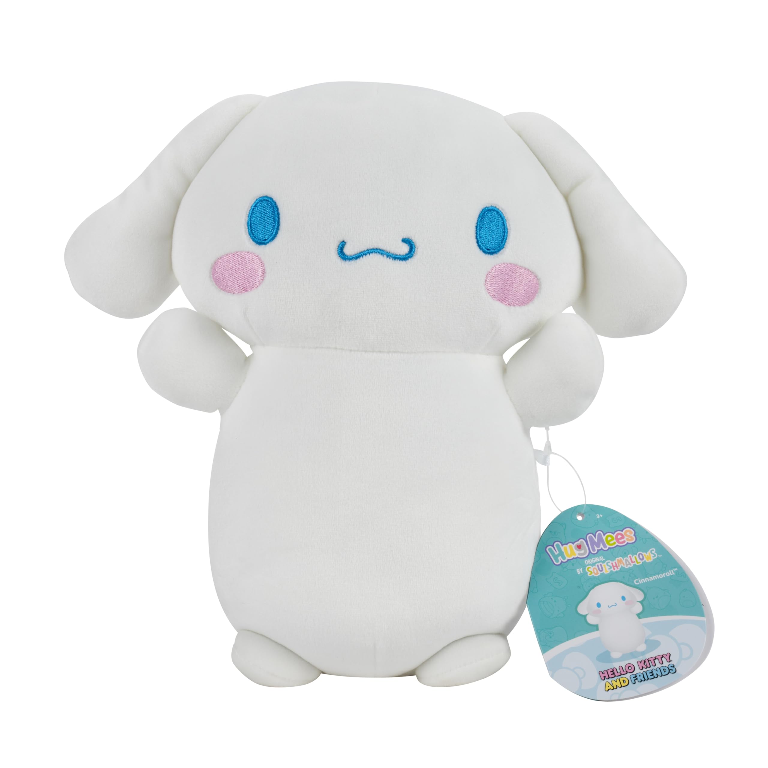 Squishmallows Original Sanrio 10in Cinnamoroll HugMees – Ultrasoft Official Jazwares Plush (Medium-Sized)