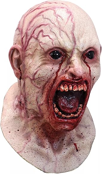 QUHSSHIK Realistic Halloween Horror Mask Masquerade Latex Mask Cosplay