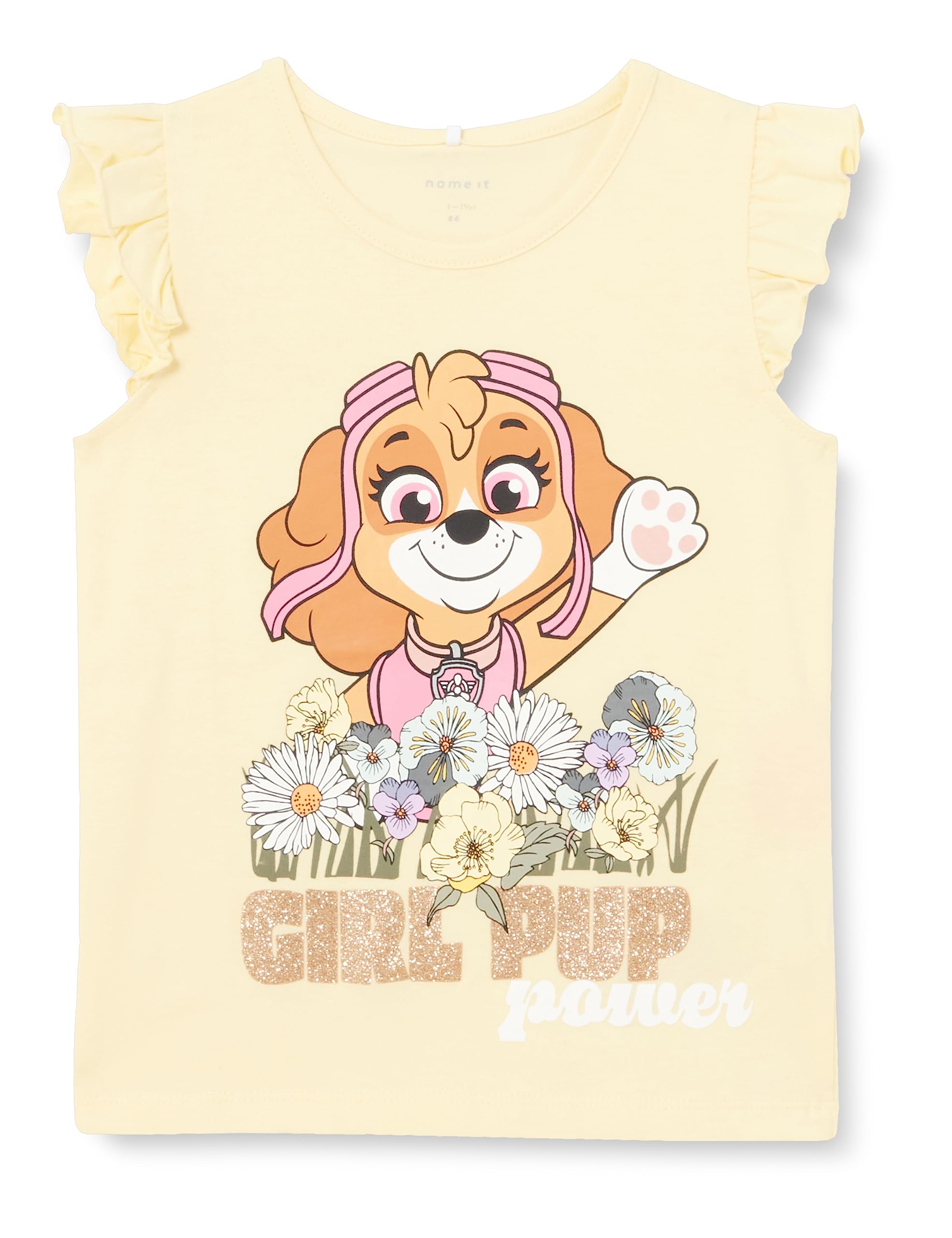 Kız çocuk NMFMELISA PAWPATROL SS TOP CPLG Tişört