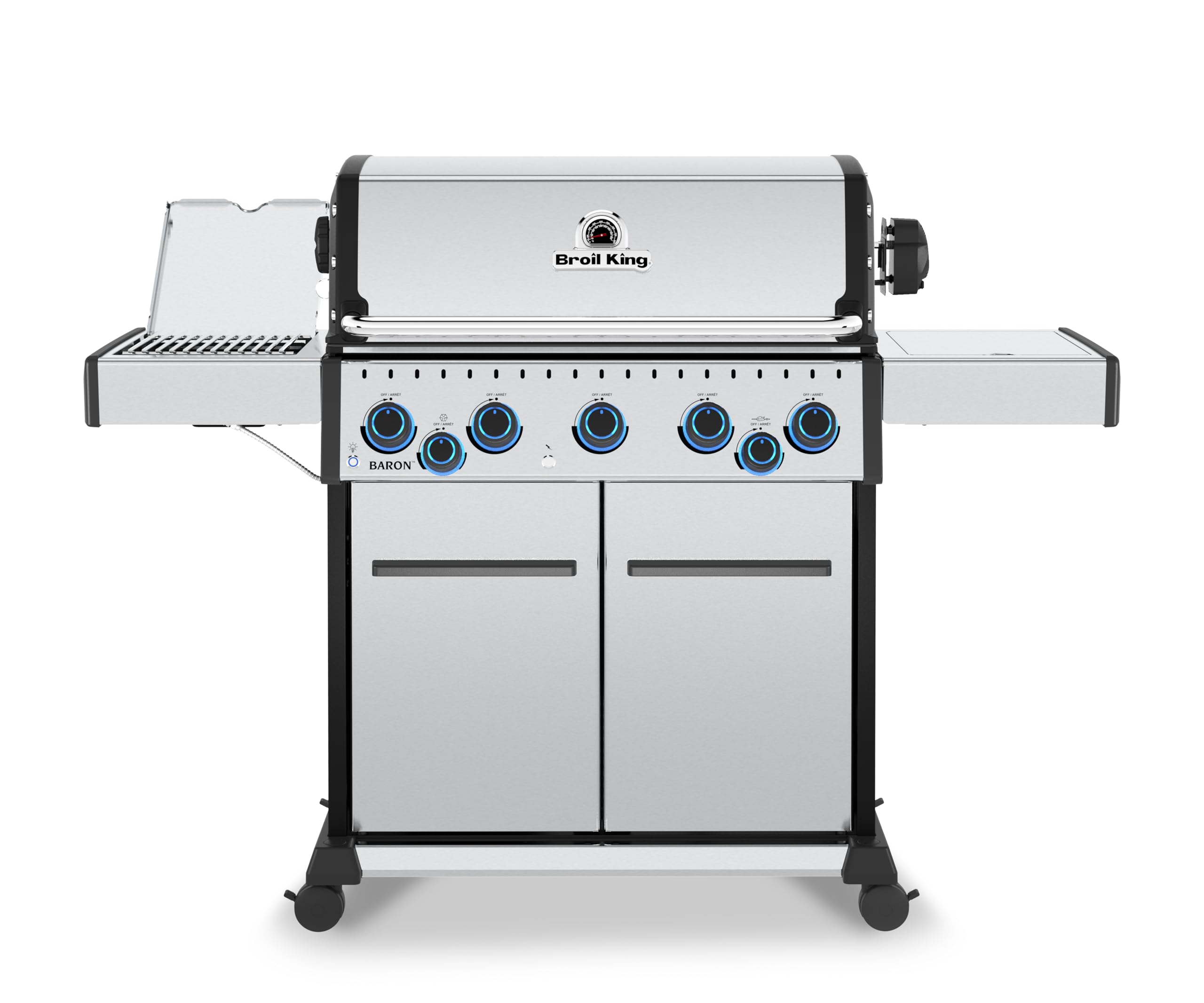 ⑥ROBBE&BERKING ロベ＆バーキング シルバーコーティング 5本セット Amazon.com: Broil King 678344 Baron S 590 Pro IR 5-Burner Pellet