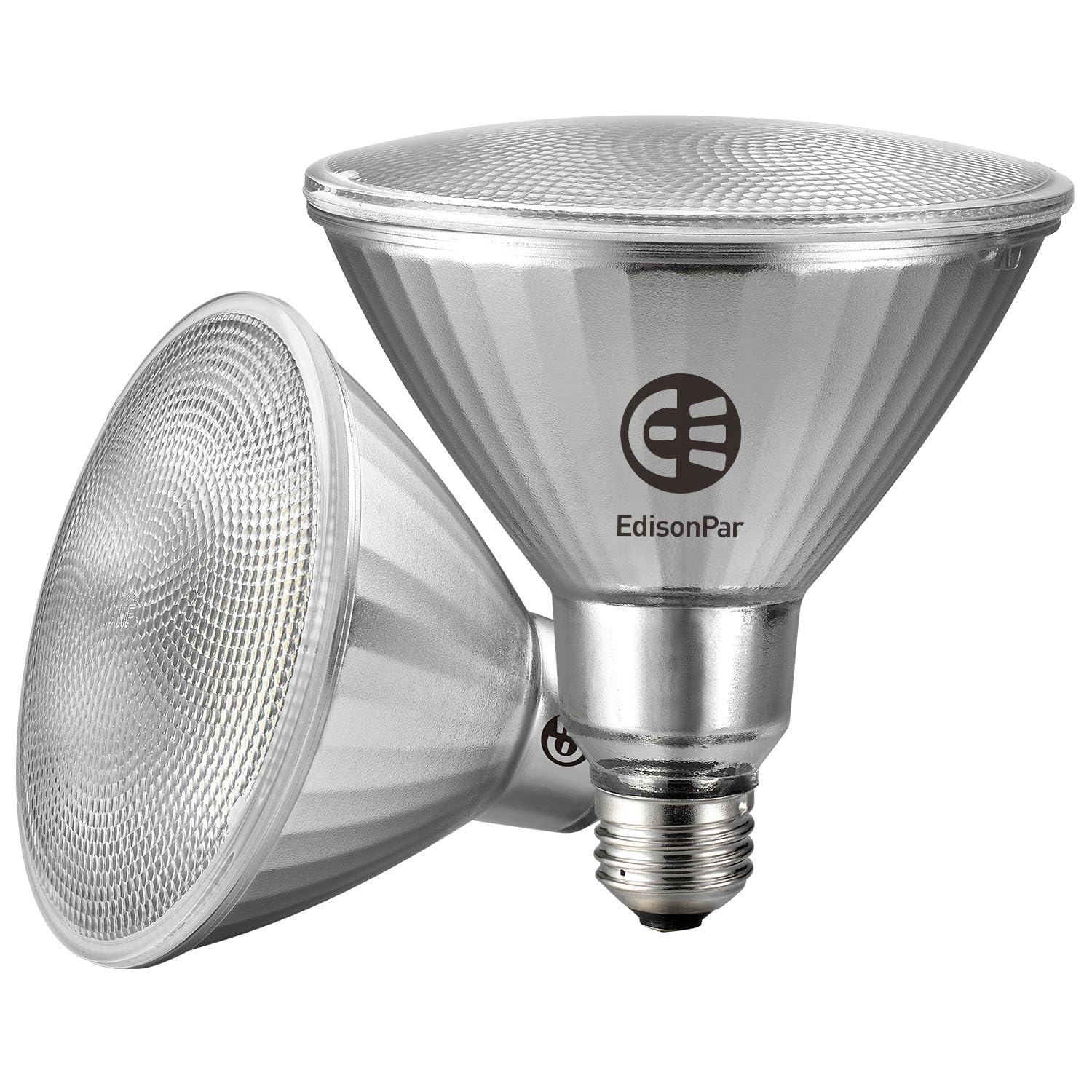 Full-Glass PAR38 LED Flood Light Bulbs Outdoor Indoor Equivalent 350 Watt 5500 Lumens Ultra Bright Non-Dimmable Waterproof 5000K