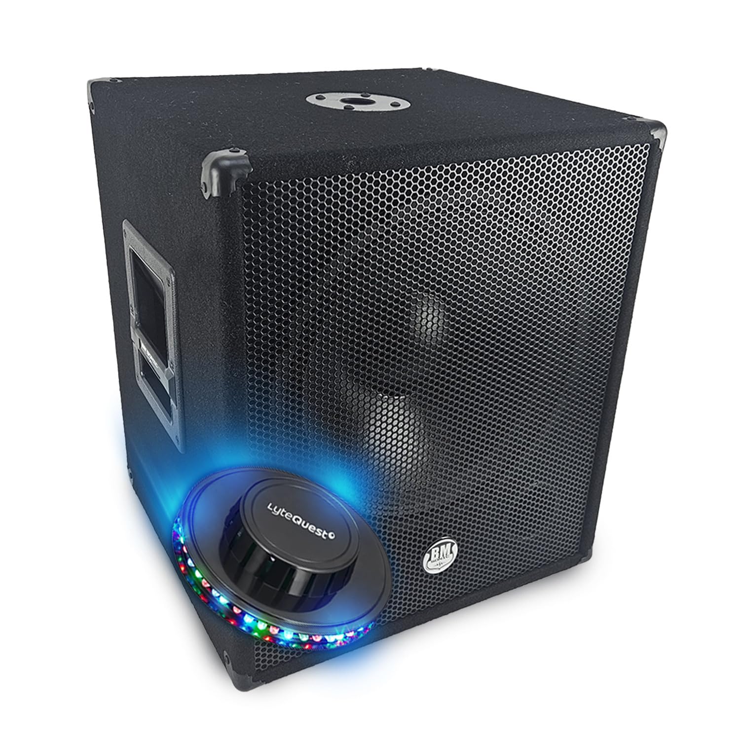 Bmsonic BMS-SUB15-P Caisson de Basse SUB Sono 15" Passif 800W Max 38cm Boomer Speakon Jack 6,3 mm LED