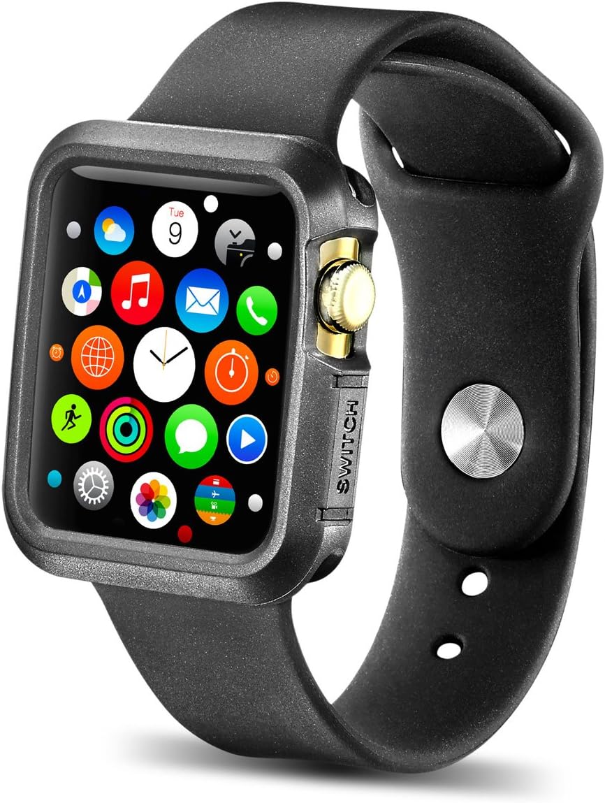 Apple Watch Case, New Trent TPU Cases for Apple Watch/Watch Sport/Watch Edition 2015 Release 42 mm