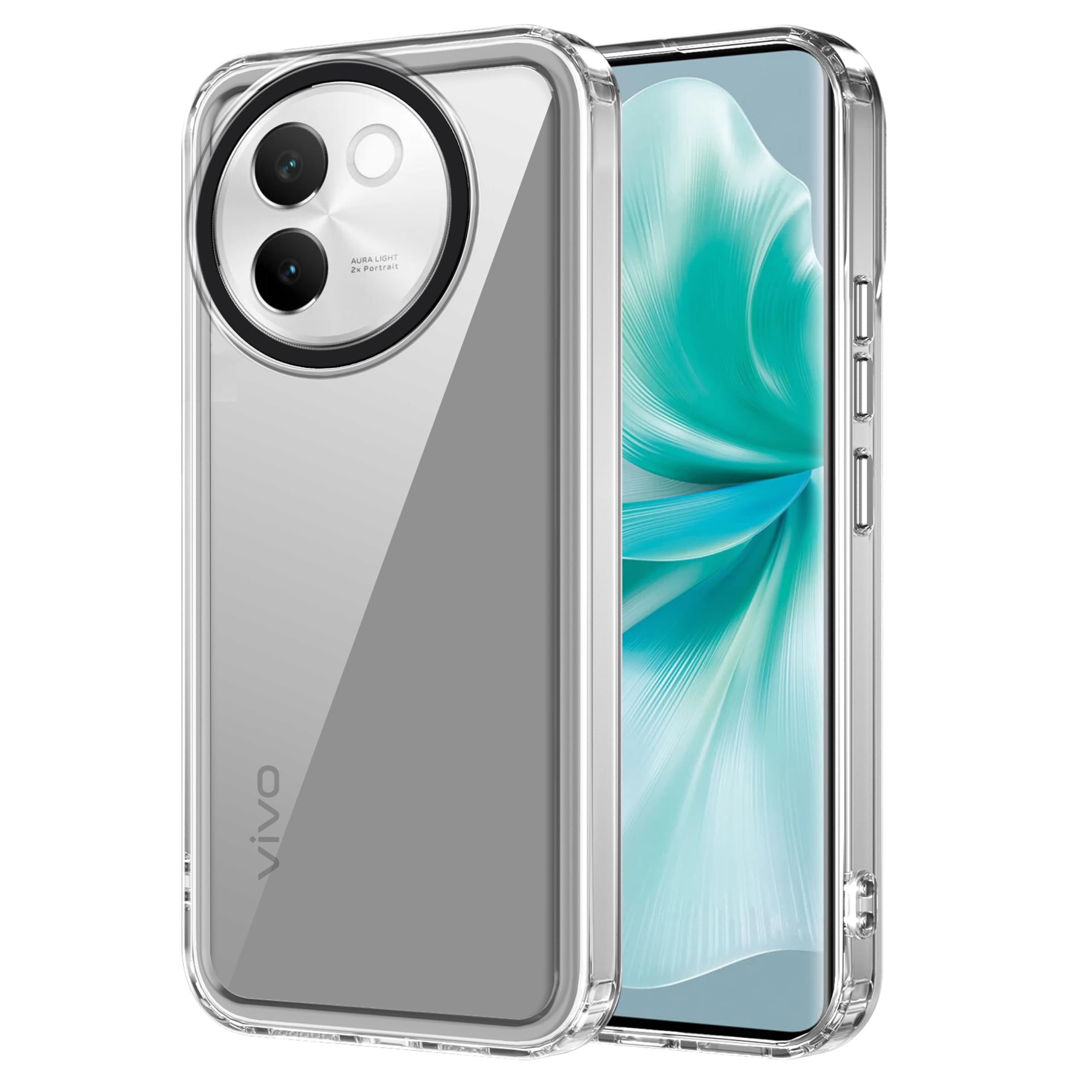 Zapcase Back Case Cover for Vivo V30e 5G | Compatible for Vivo V30e 5G Back Case Cover | Case Cover with Camera Protection | (TPU + PC | Transparent) (B0D455VG2B) Amazon Price History, Amazon Price Tracker
