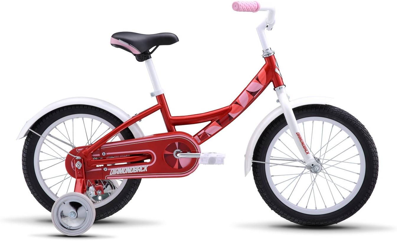 Diamondback Bikes Mini Impression 16 Girls Sidewalk Bike Red