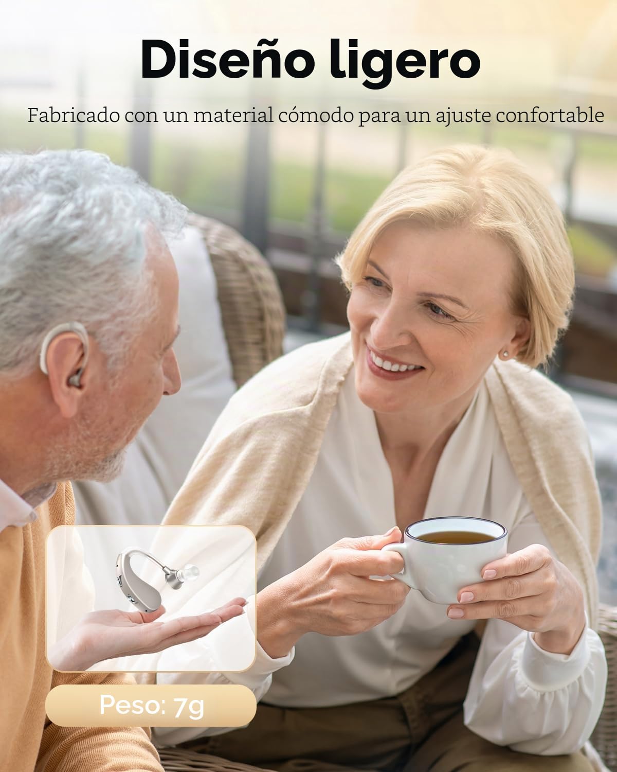 Britzgo Dispositivo de audio recargable 1204 de hasta 40 horas de duración de la batería. Diseño ligero con auriculares TPE. Ideal para el hogar y viajes. Incluye manual de usuario multilingüe (plata