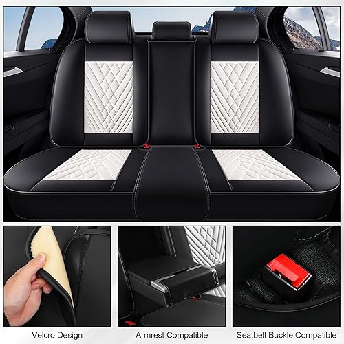 Miniatura 4 de para Lexus es juego completo de fundas para asientos de coche, 2002-2024, cojín de asiento de coche premium, protectores de asiento impermeables,