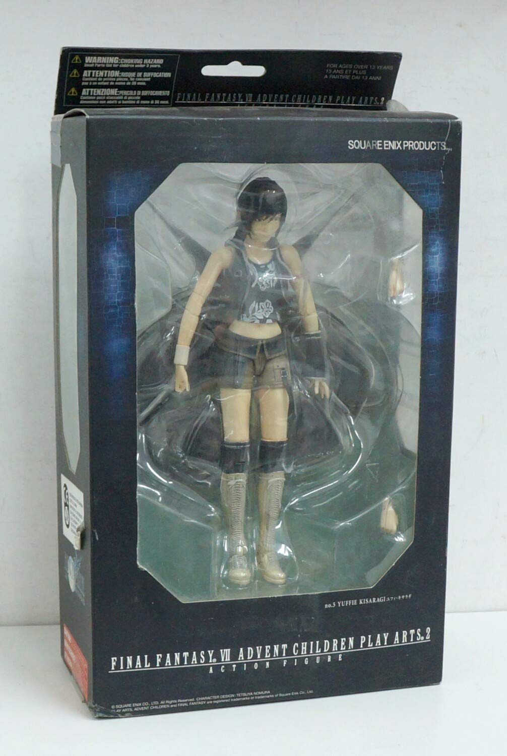 FINAL FANTASY VII PLAY ARTS vol.2 ユフィ・キサラギ(PVC塗装済みアクションフィギュア) 6g7v4d0 ファイナルファンタジーVIIリバース プレイアーツ改 ユフィ